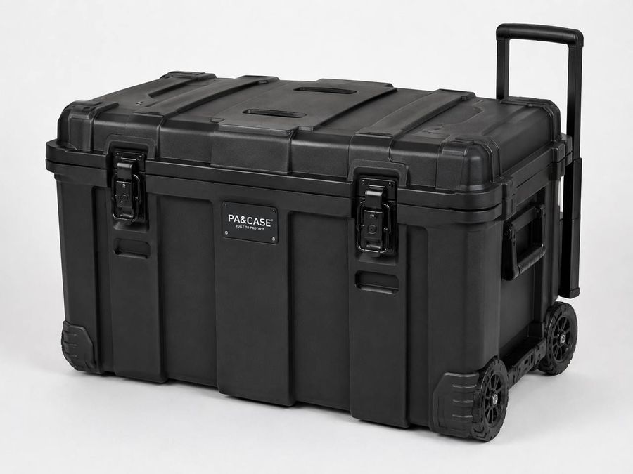 Heavy Duty Rolling Storage Trunk by PA&Case